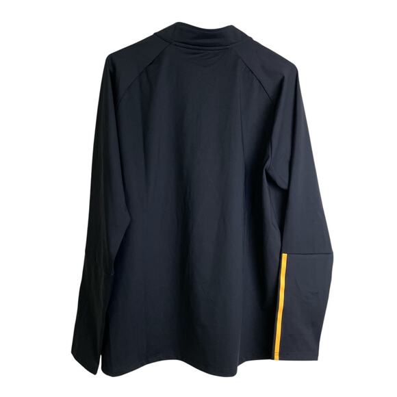 Castore Mclaren Performance 1/4 Zip MIdlayer Large Black Mens Pullover Orange - Picture 2 of 10